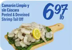 El Super Peeled & Deveined Shrimp Tail Off offer