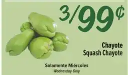El Super Chayote Squash offer