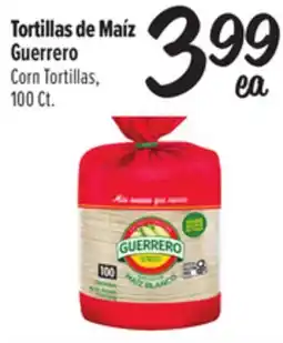 El Super Guerrero Corn Tortillas offer