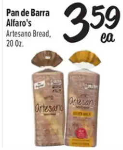 El Super Alfaro's Artesano Bread offer