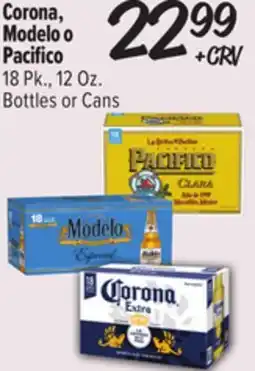 El Super Corona, Modelo o Pacifico offer