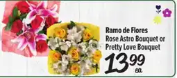 El Super Rose Astro Bouquet or Pretty Love Bouquet offer