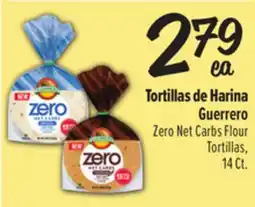 El Super Zero Net Carbs Flour Tortillas offer