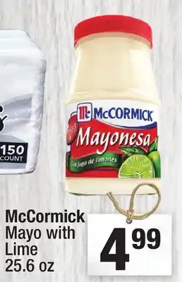 Super King Markets McCormick Mayo with Lime offer