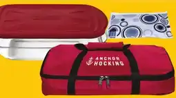 Menards Anchor Hocking 3-Quart Glass Baking Dish with Travel Case offer