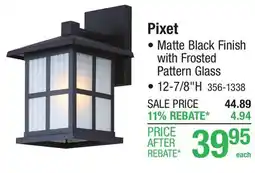 Menards Patriot Lighting Pixet offer