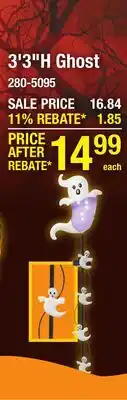 Menards 3'3H Ghost offer