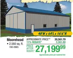Menards Moorehead Post Frame Buildings offer