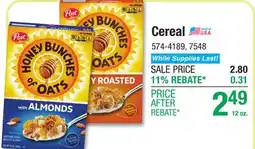 Menards Cereal offer
