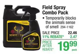 Menards Field Spray Combo Pack offer