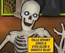 Menards Ground-Breaking Skeleton Animated Décor offer