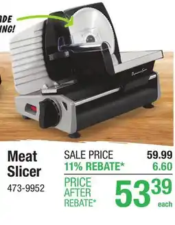 Menards Meat Slicer offer