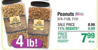 Menards Peanuts offer