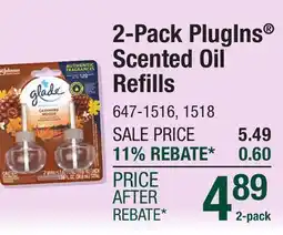 Menards 2-Pack PlugIns Scented Oil Refills offer