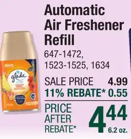 Menards Automatic Air Freshener Refill offer