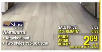 Menards Wentworth offer