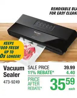 Menards Vacuum Sealer offer