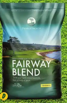 Menards Fairway Blend Grass Seed offer