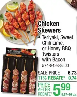 Menards Chicken Skewers offer