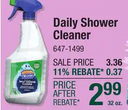 Menards Daily Shower Cleaner offer