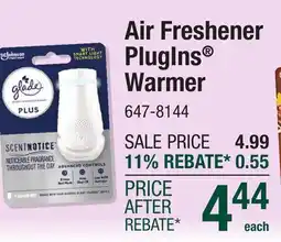 Menards Air Freshener PlugIns Warmer offer