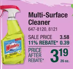 Menards Multi-Surface Cleaner offer