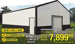 Menards Antigo offer