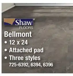 Menards Shaw Bellmont offer