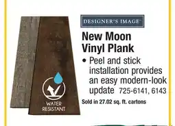 Menards New Moon Vinyl Plank offer