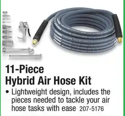 Menards Performax 11-Piece Hybrid Air Hose Kit offer