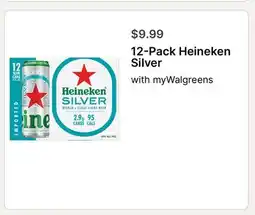 Walgreens 12-Pack Heineken Silver offer