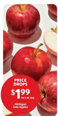 Aldi Michigan Gala Apples offer