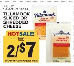 Food Lion Tillamook Sliced or Shredded Cheese offer