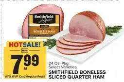 Food Lion Smithfield Boneless Sliced Quarter Ham offer