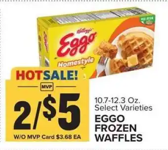 Food Lion Eggo Frozen Waffles offer
