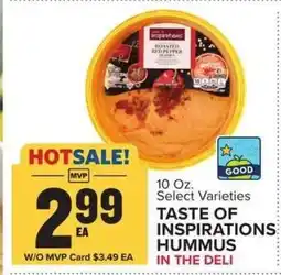 Food Lion Taste of Inspirations Hummus offer