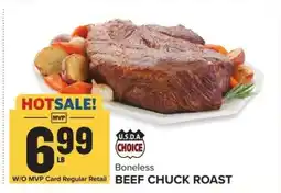 Food Lion Boneless Beef Chuck Roast offer