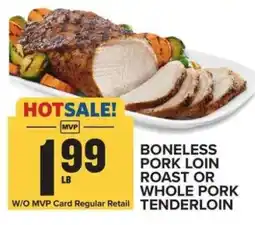 Food Lion Boneless Pork Loin Roast or Whole Pork Tenderloin offer