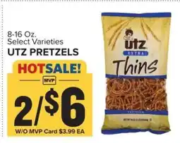 Food Lion Utz Pretzels offer