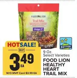 Food Lion FOOD LION HEALTHY HEART TRAIL MIX offer