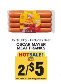 Food Lion Oscar Mayer Meat Franks offer