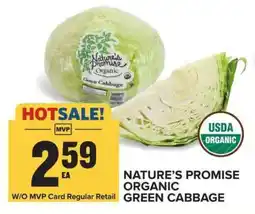 Food Lion Nature's Promise Organic Green Cabbage offer