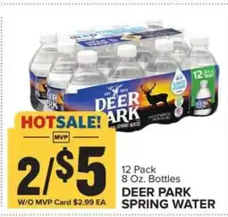 Food Lion Deer Park Spring Water offer