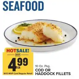 Food Lion Cod or Haddock Fillets offer