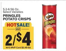Food Lion Pringles Potato Crisps offer