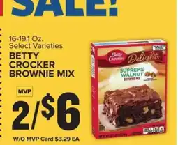 Food Lion Betty Crocker Brownie Mix offer