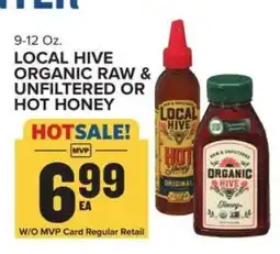 Food Lion Local Hive Organic Raw & Unfiltered or Hot Honey offer