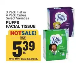 Food Lion Puffs Facial Tissue offer