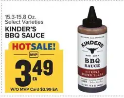 Food Lion Kinder's BBQ Sauce offer