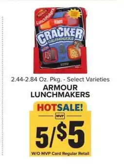 Food Lion Armour LunchMakers offer
